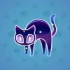 Scared Cat #3686