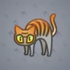 Scared Cat #4410