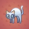 Scared Cat #4708