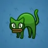 Scared Cat #4884
