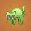 Scared Cat #4990
