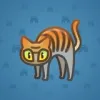 Scared Cat #5182