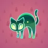 Scared Cat #5487