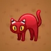Scared Cat #7022