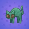 Scared Cat #7029