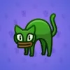 Scared Cat #7037