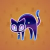 Scared Cat #7073