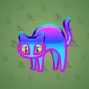Scared Cat #7217