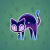 Scared Cat #7324