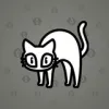 Scared Cat #7501