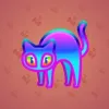 Scared Cat #7547