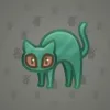 Scared Cat #7601