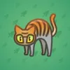Scared Cat #7699