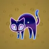 Scared Cat #7708