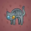 Scared Cat #7752