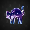 Scared Cat #7764