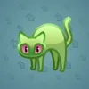 Scared Cat #7824