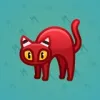Scared Cat #8037