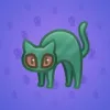 Scared Cat #8200