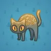 Scared Cat #8251
