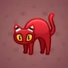 Scared Cat #8252