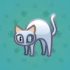 Scared Cat #8627