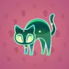 Scared Cat #8641