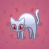 Scared Cat #8754