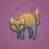 Scared Cat #8817
