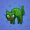 Scared Cat #9025