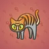 Scared Cat #9026