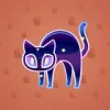 Scared Cat #9064