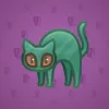 Scared Cat #9184