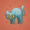 Scared Cat #9295