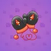 Snow Mittens #102