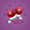 Snow Mittens #118