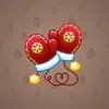 Snow Mittens #129
