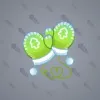 Snow Mittens #131
