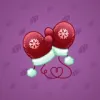 Snow Mittens #160