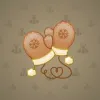 Snow Mittens #1621