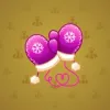 Snow Mittens #1656