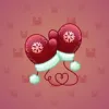 Snow Mittens #1704