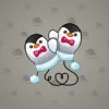 Snow Mittens #1708