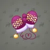 Snow Mittens #1857