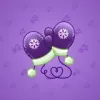 Snow Mittens #1883