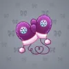 Snow Mittens #1918