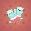 Snow Mittens #192