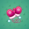 Snow Mittens #1923