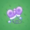 Snow Mittens #1962