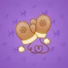 Snow Mittens #217
